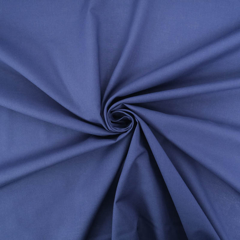 Batiste De Coton Lucie - Bleu Marine - Maison Klem